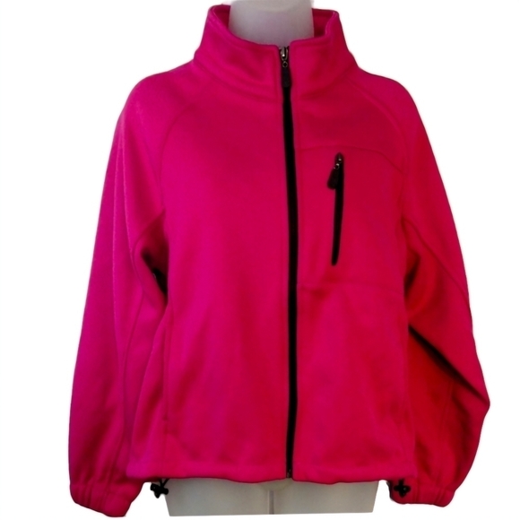 i5 Apparel Pink Zip Up Jacket - Picture 1 of 7